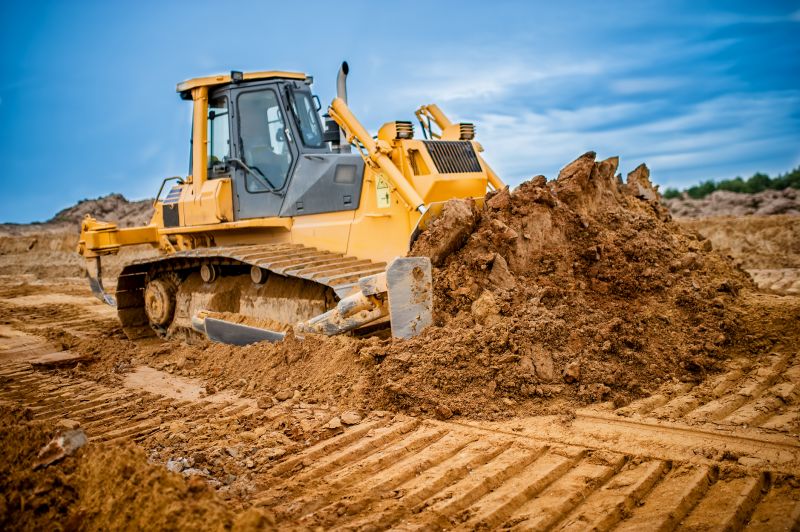 Large-Scale Earthmoving Equipment