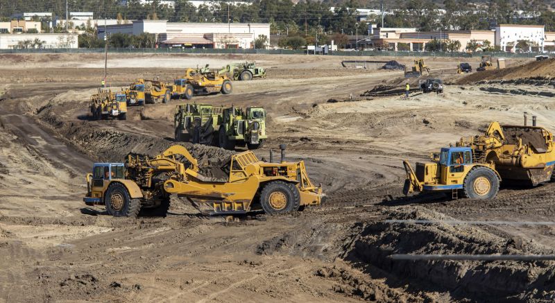 Large-Scale Earthmoving